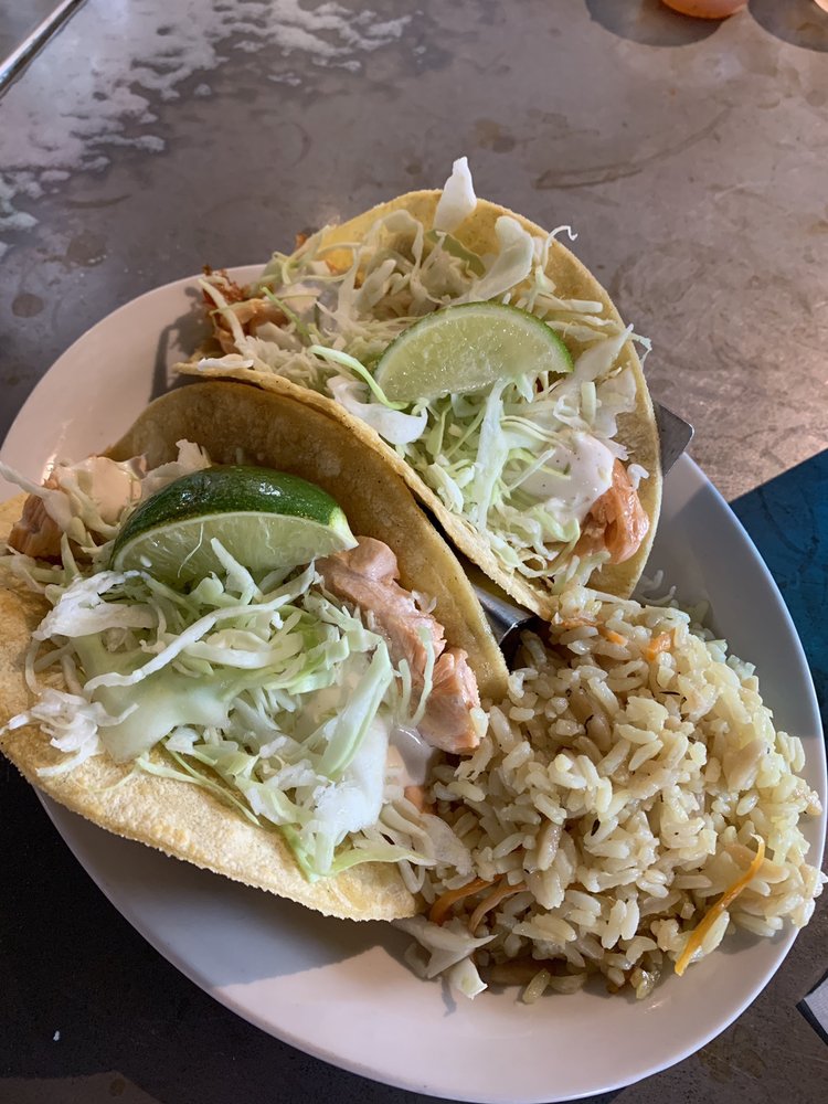 Salmon Tacos