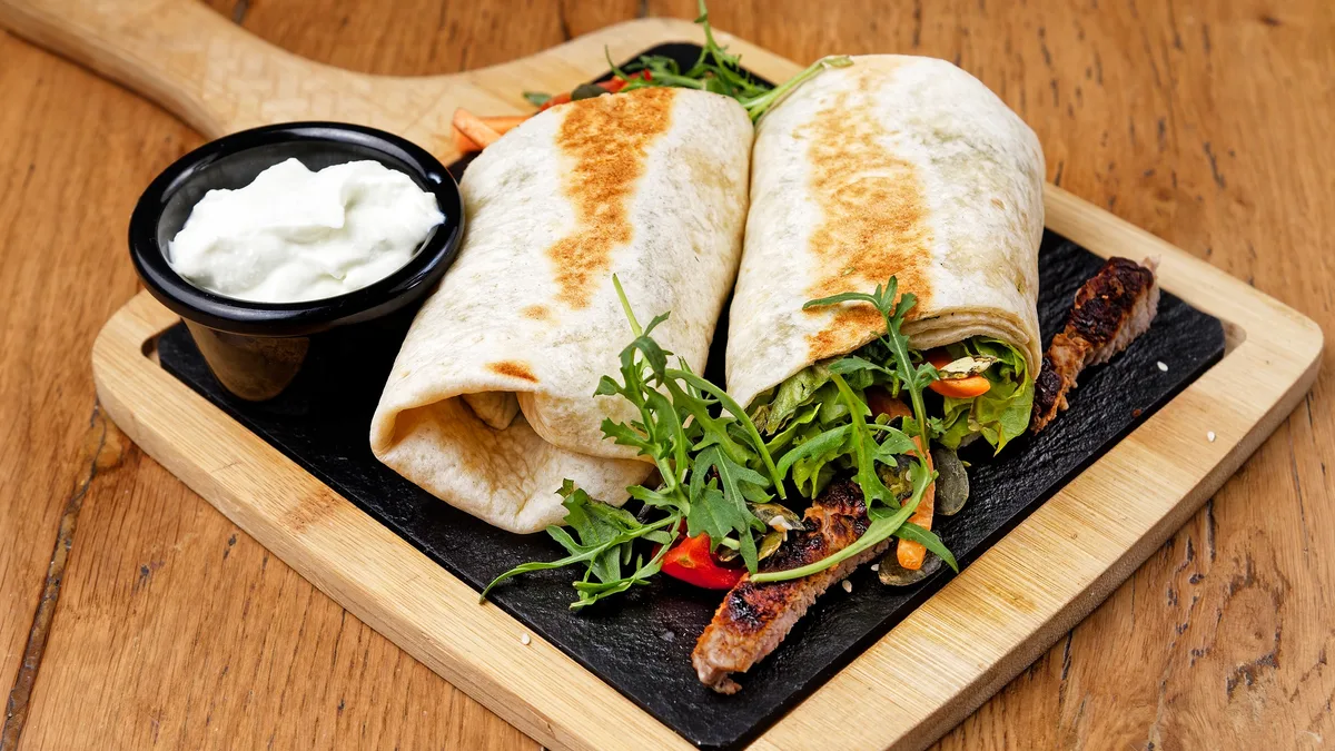 Premium beef tortilja