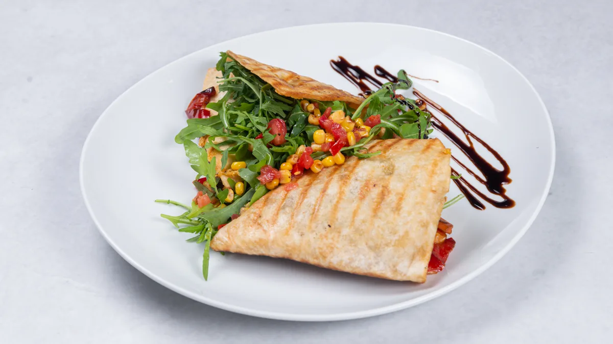 Vegetarian Tostada