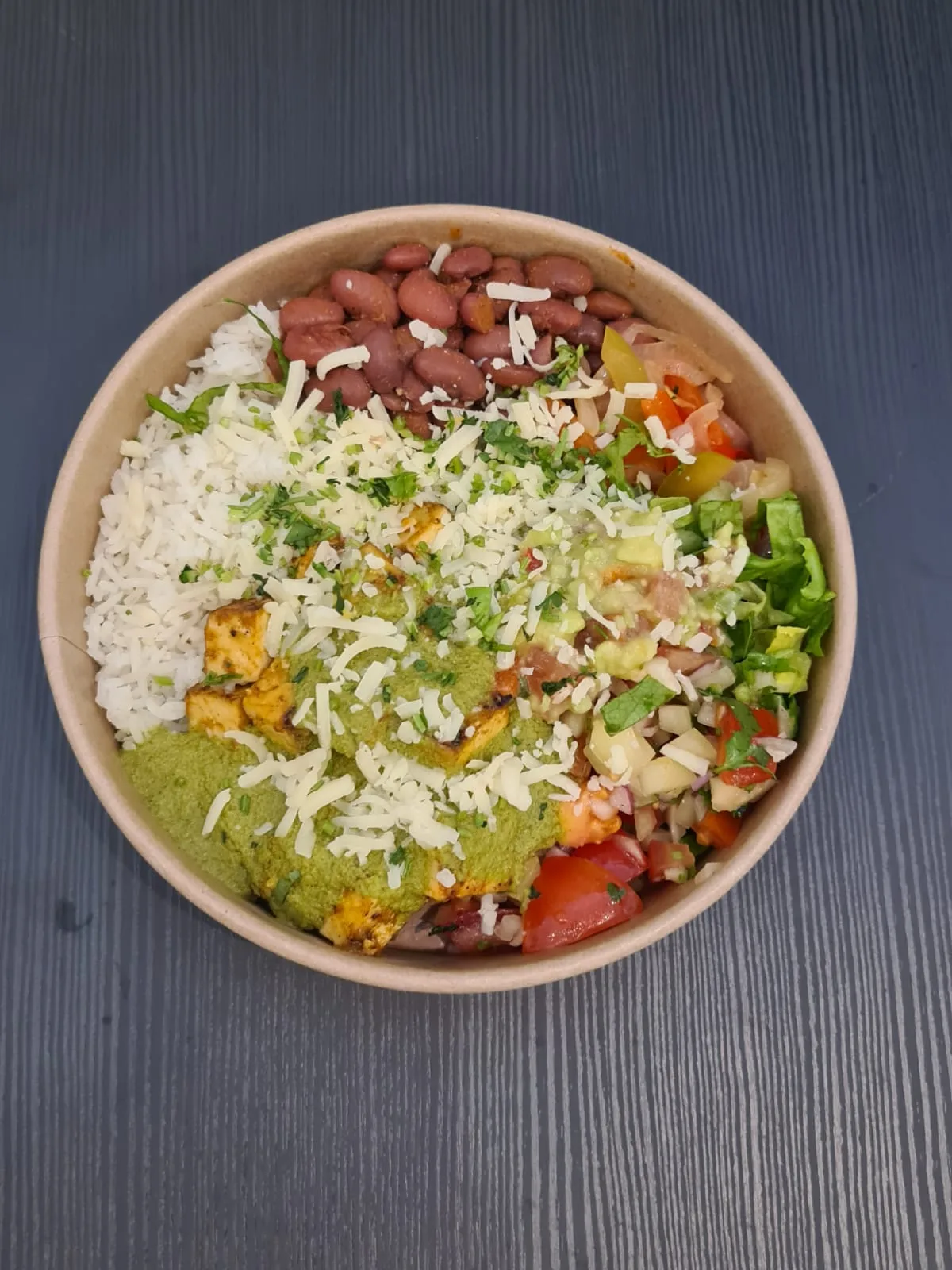 Paneer Bhurji Bowl - Dairy (36g protein)