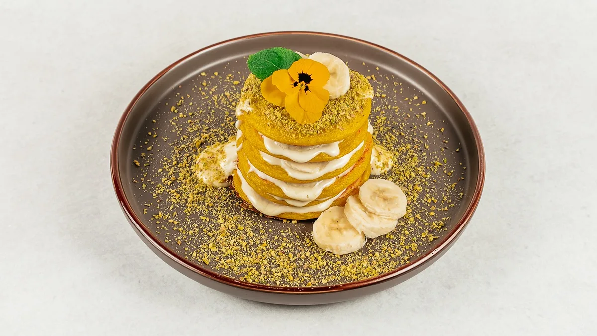 Pistacchio fusion proteinske palačinke