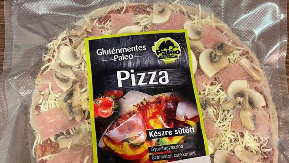 Sonka-gomba pizza