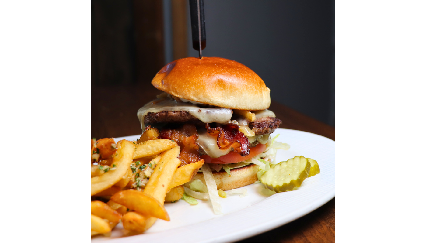 Bacon and Blue Burger (Delivery)