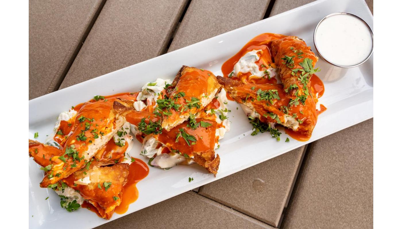 Buffalo Chicken Wontons(Delivery)
