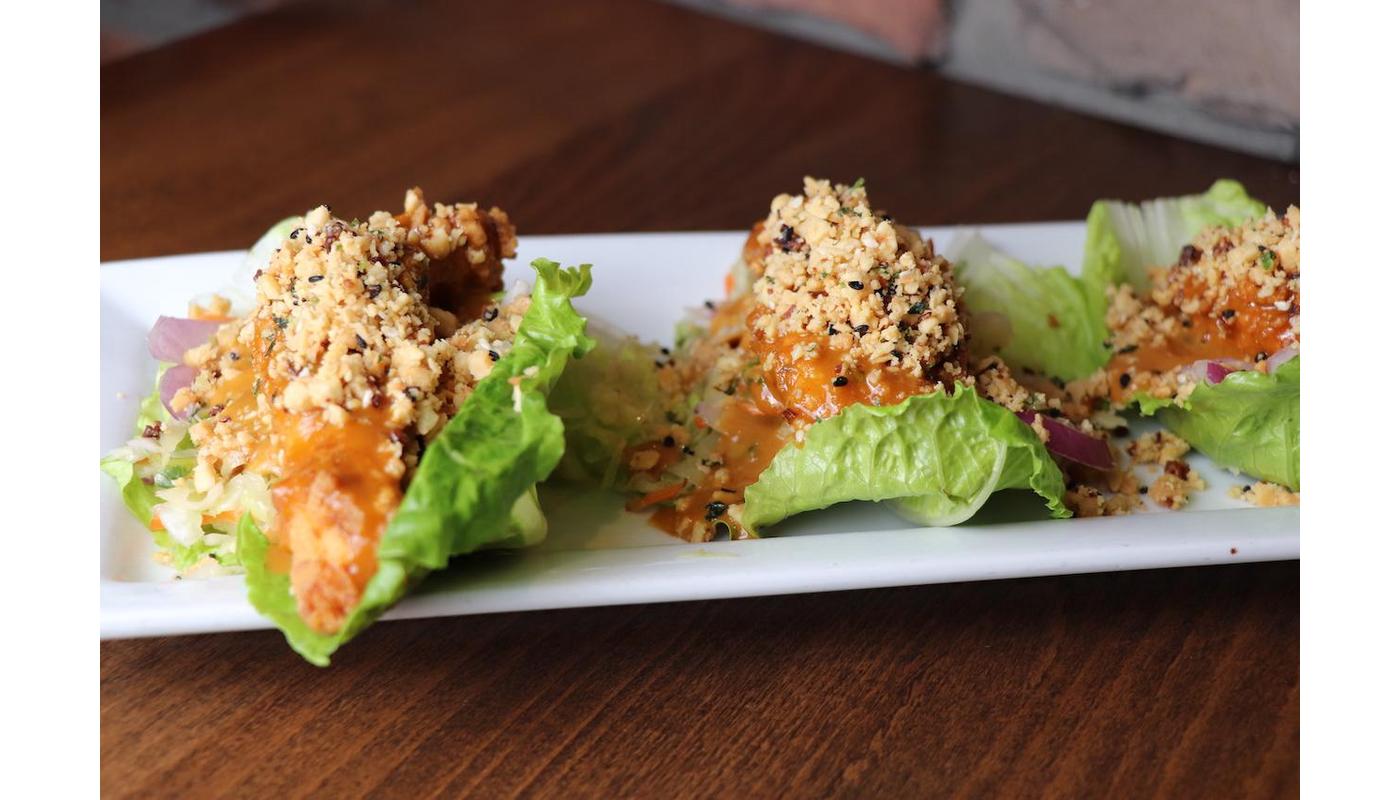 Fried Chicken Lettuce Wraps(Delivery)