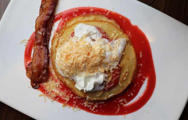 Raspberry Pancakes(Delivery)