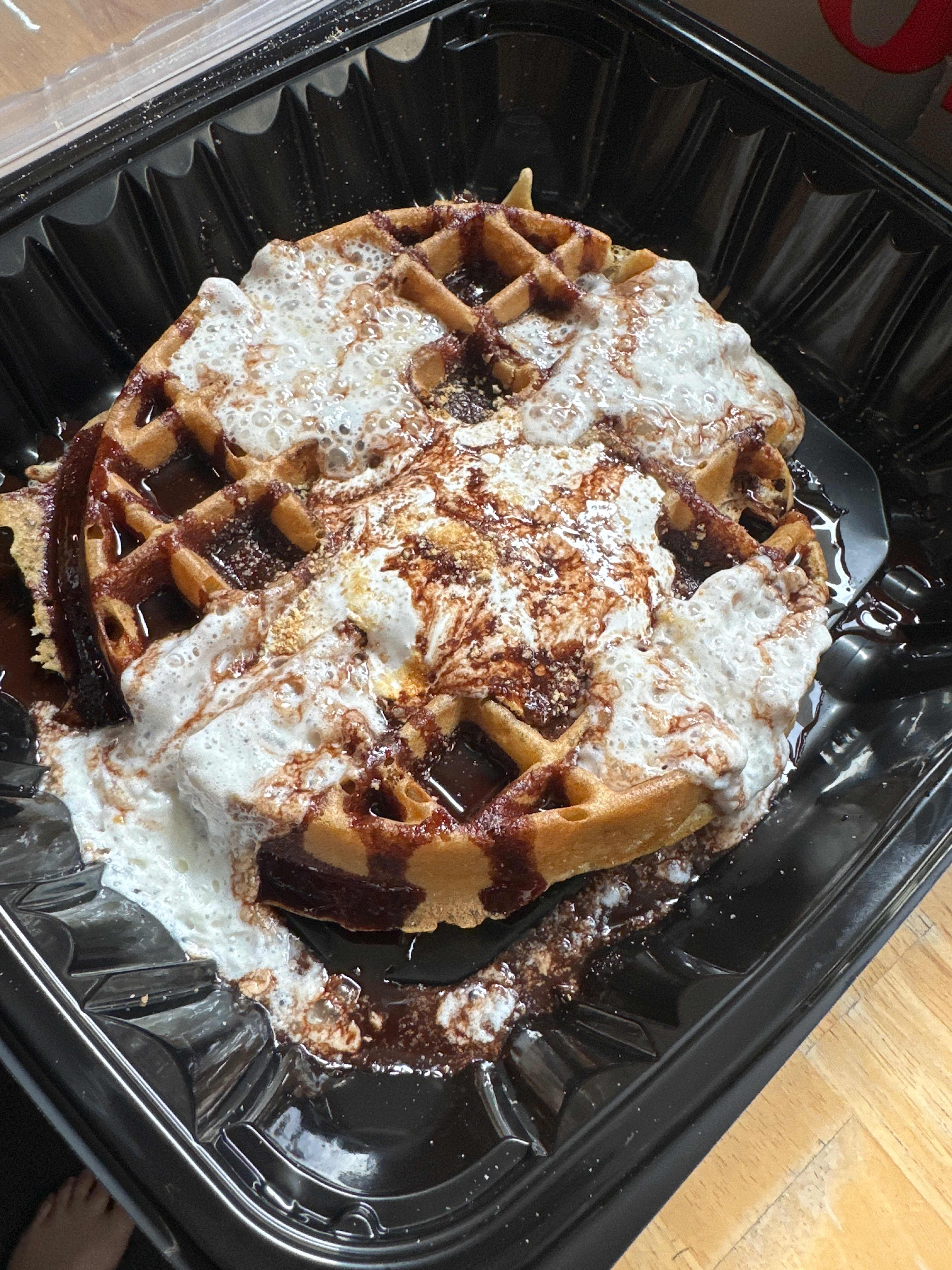 S'more Waffle(Delivery)