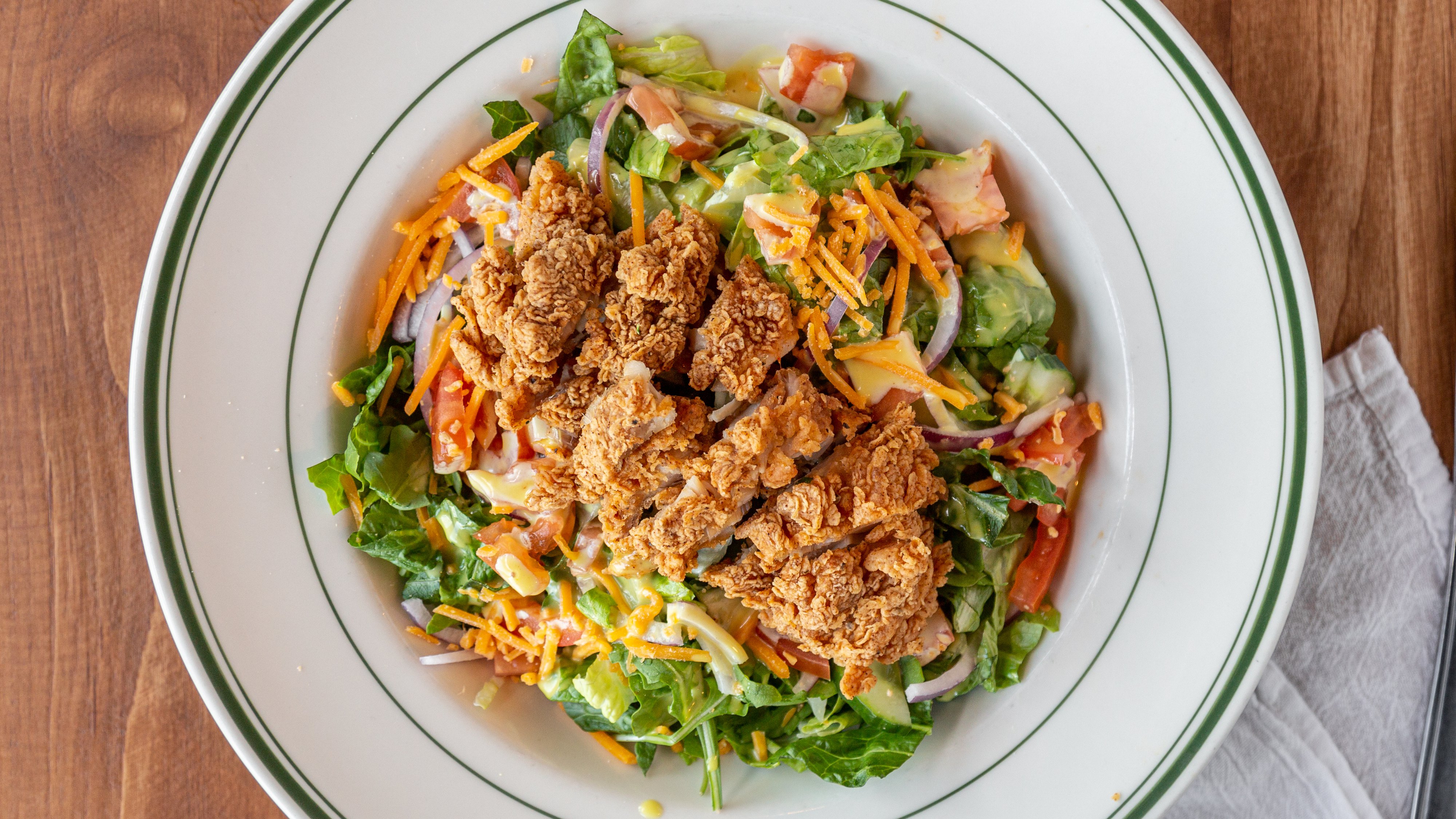 Fried Chicken Salad