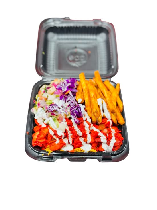 Chicken over rice