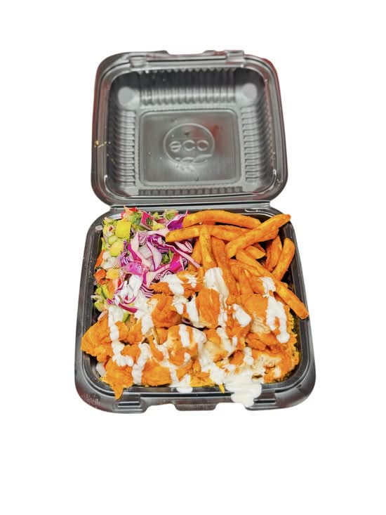 Fried Tender Over Rice