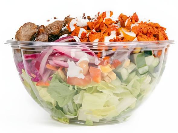 Lamb Over Salad