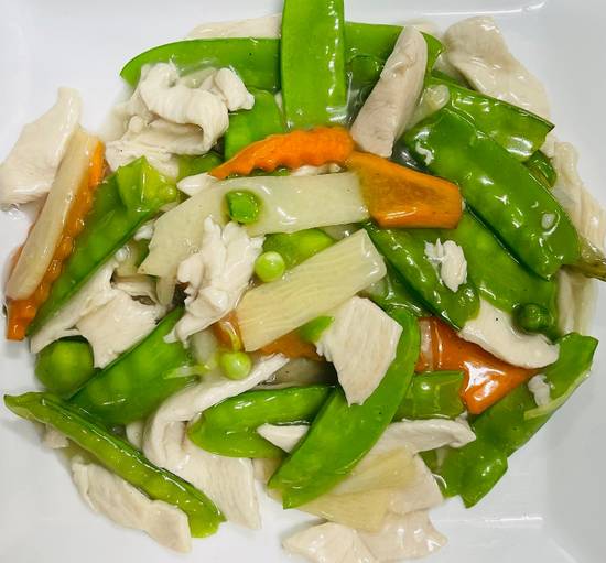 Chicken with Snow Pea Pods