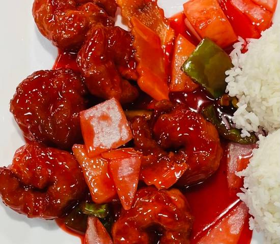 Sweet and Sour Shrimp D