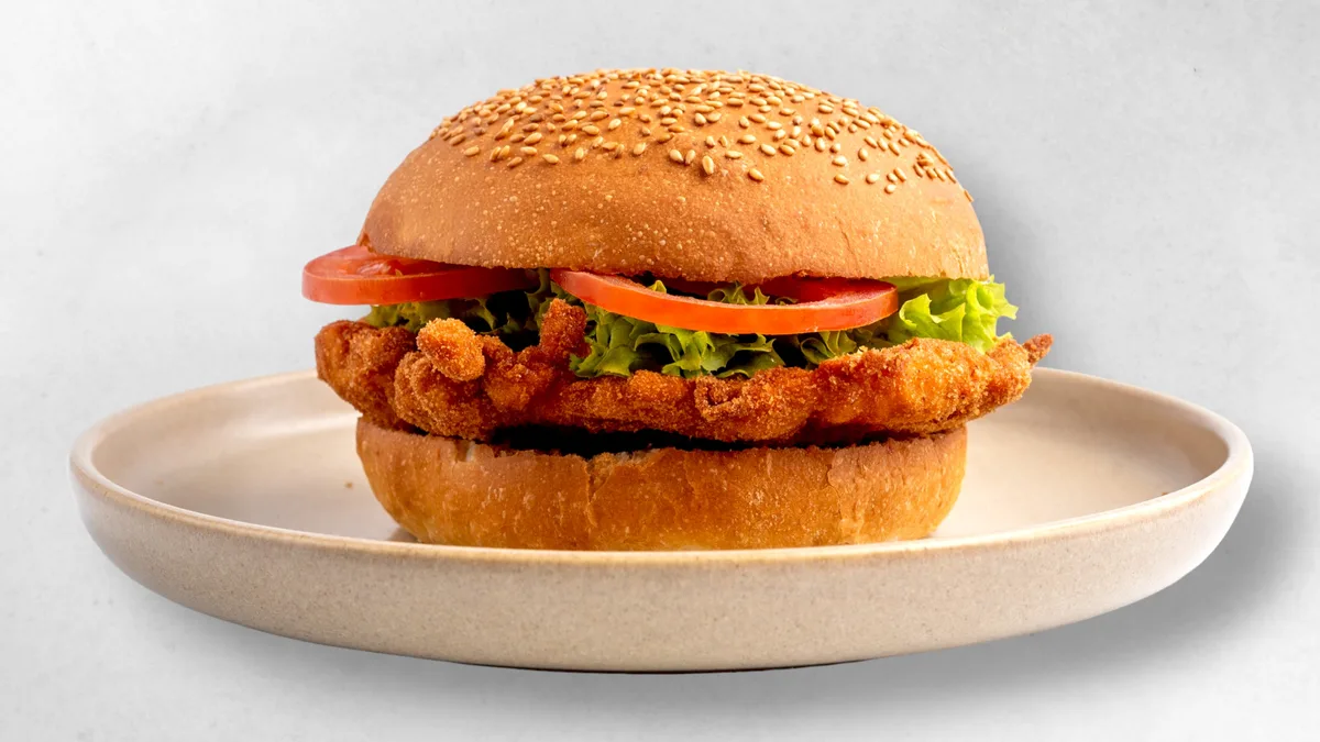 Chickenschnitzel Burger