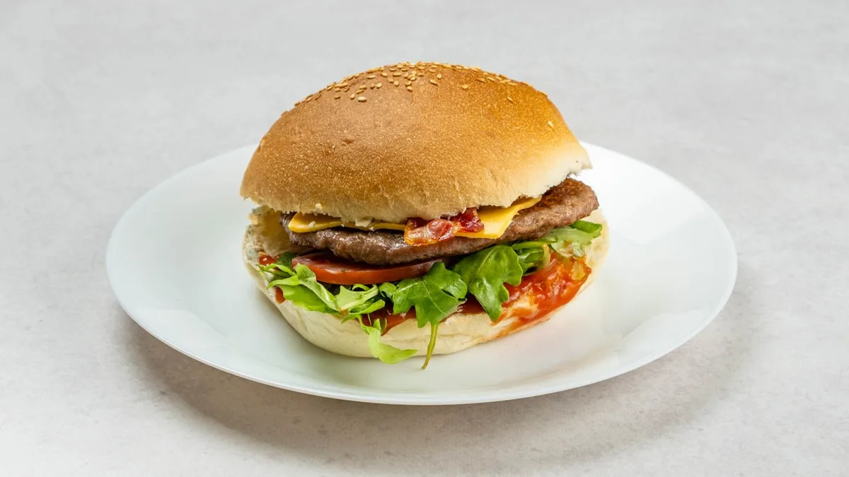 Deluxe burger