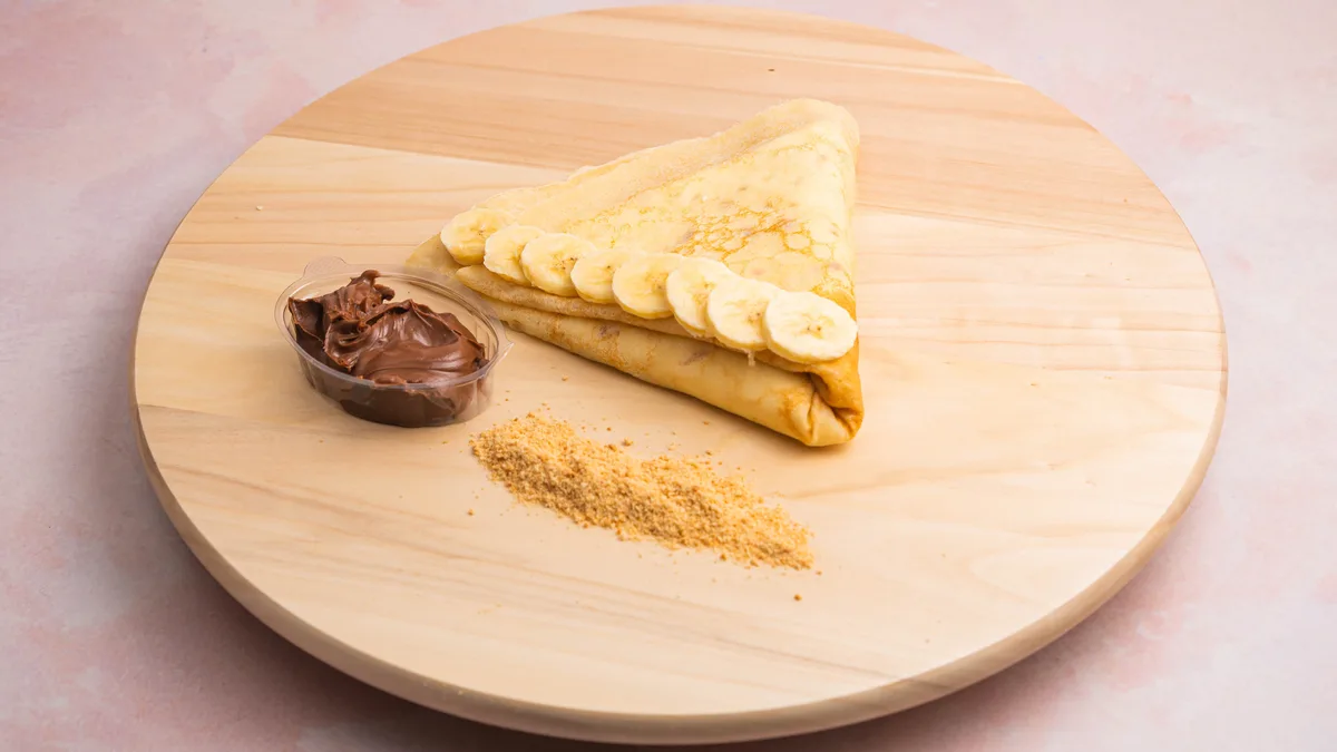 Palačinka nutella, plazma, banana