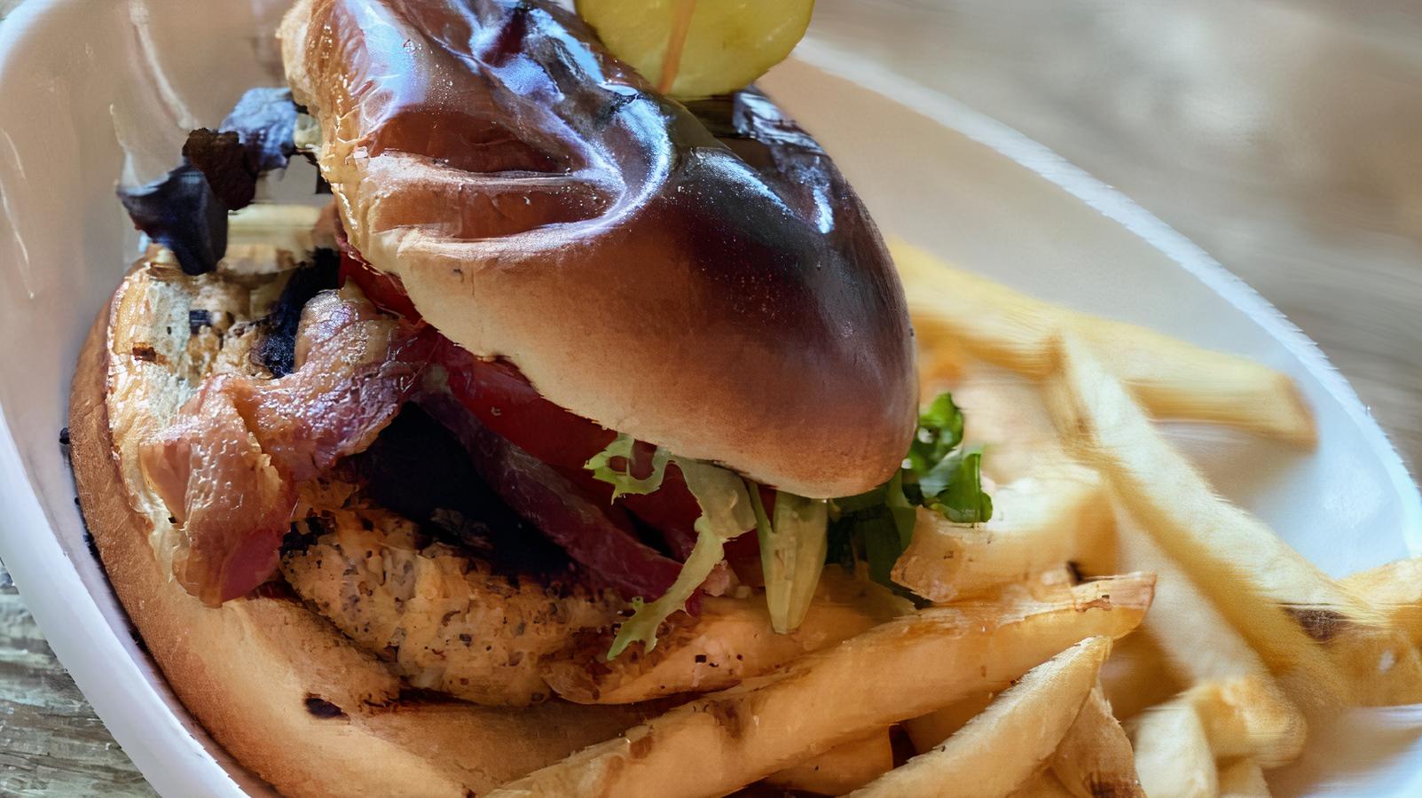 Crab Cake BLT Sandwich