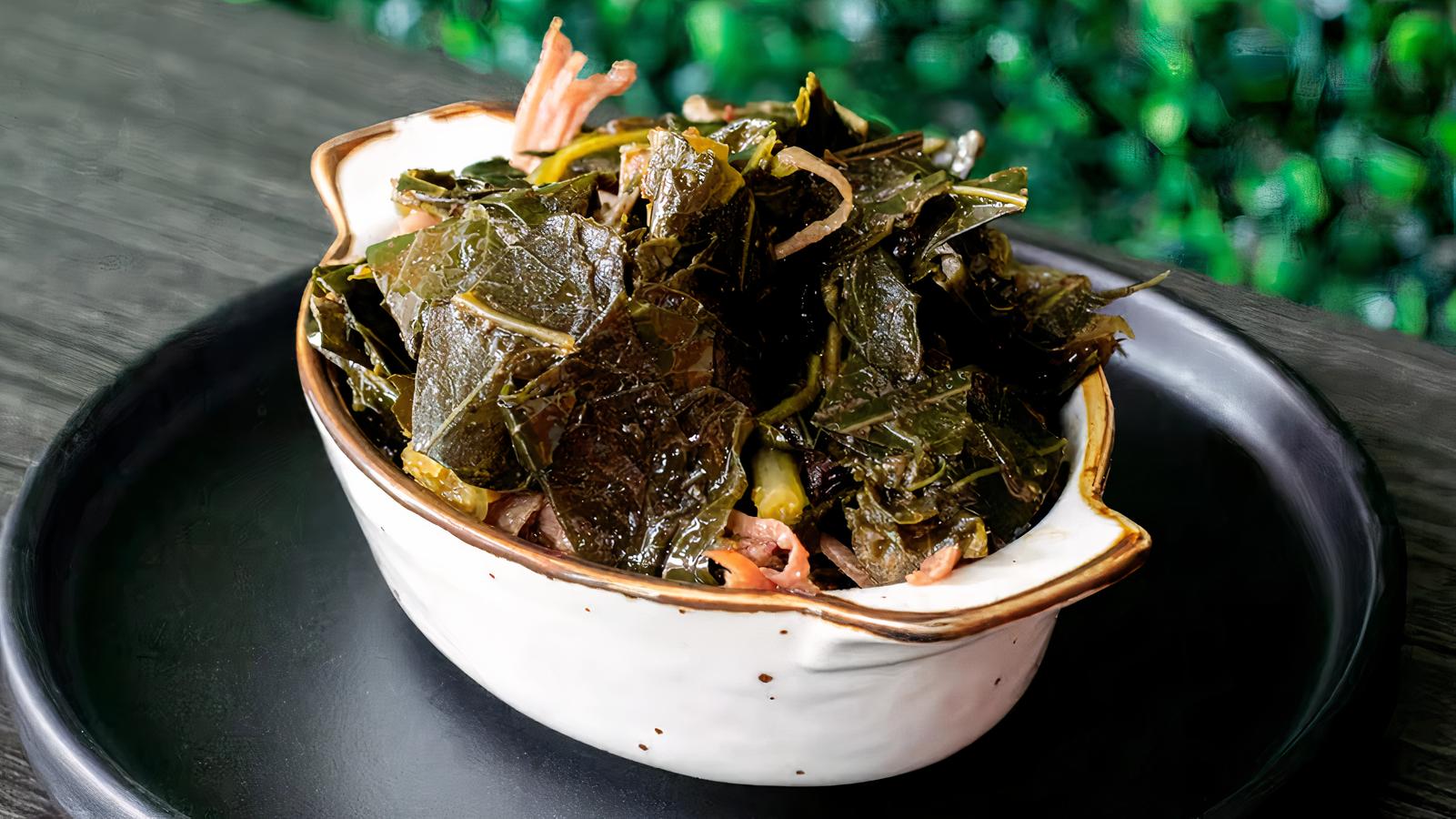 Cajun Smoked Turkey Collard Greens