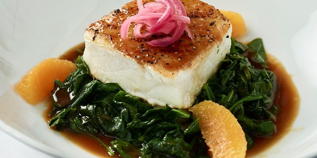 Miso-Glazed Chilean Sea Bass