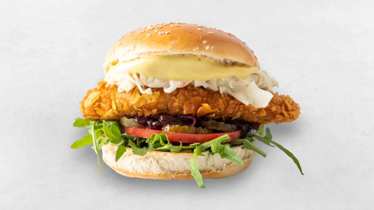 Crispy Chik'n Burger