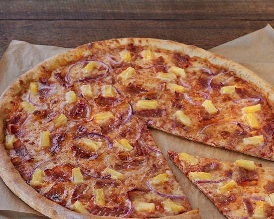 Hawaiian Bacon Pie - Hand Tossed 18"