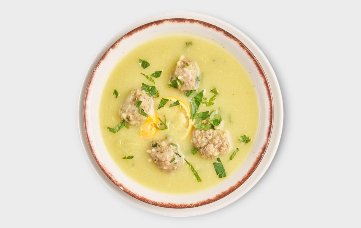 Traditional Meatball Soup