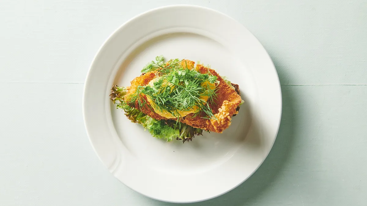 Rødspætte med remoulade