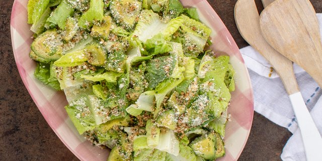 Avocado Caesar Salad
