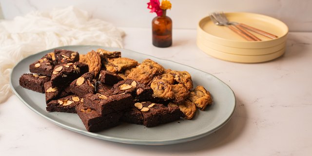 Cookie and Brownie Duo