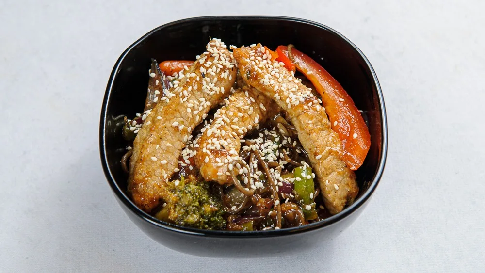 Soba z kurczakiem