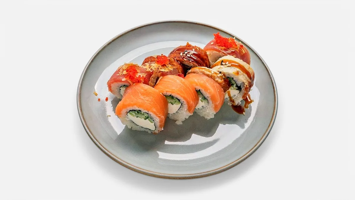 Uramaki tęcza