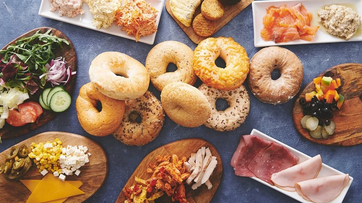 Bagel med smørost