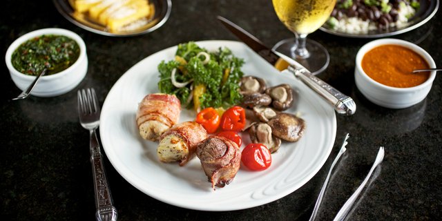 Medalhões Bacon-Wrapped Steak