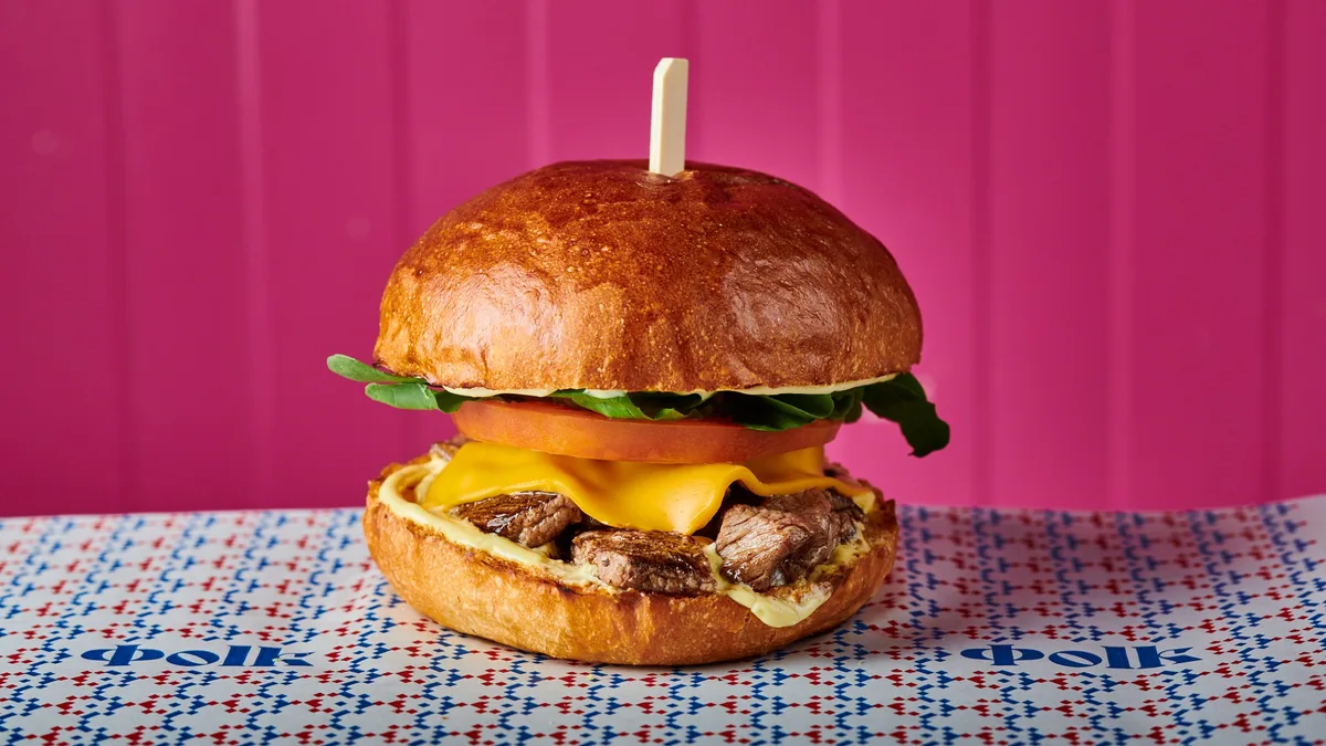 Rib Eye Burger
