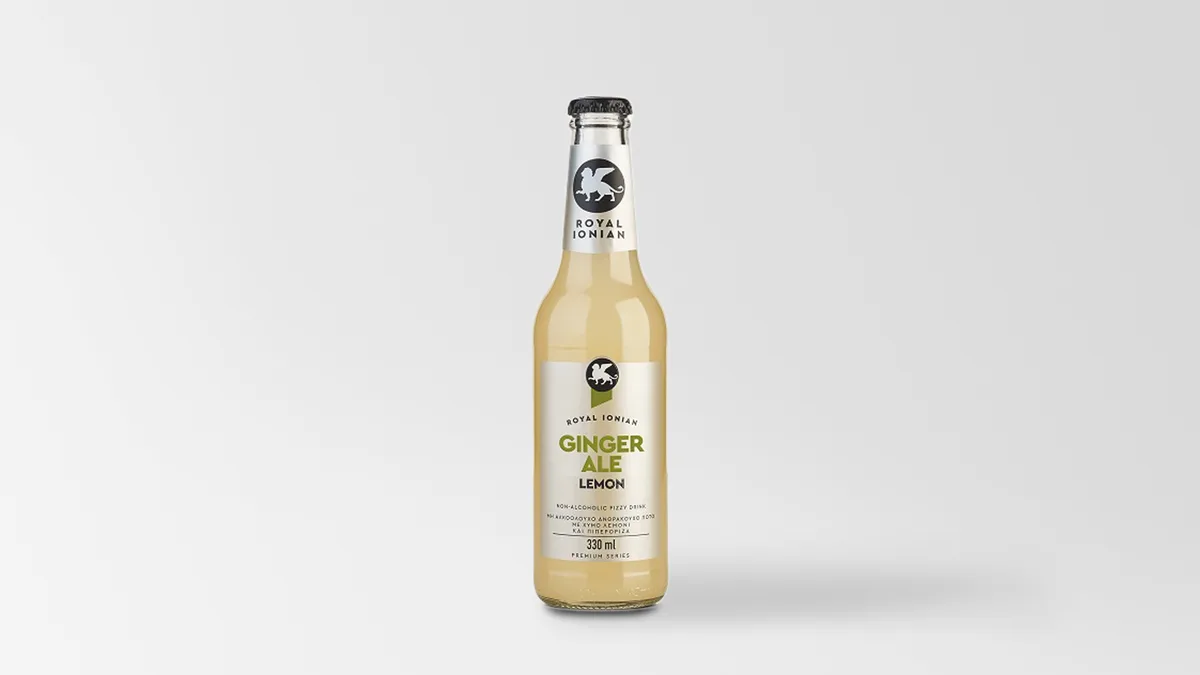 Royal Ionian Ginger Ale Lemon 0.33 l