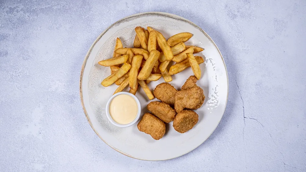 Kycklingnuggets Tallrik