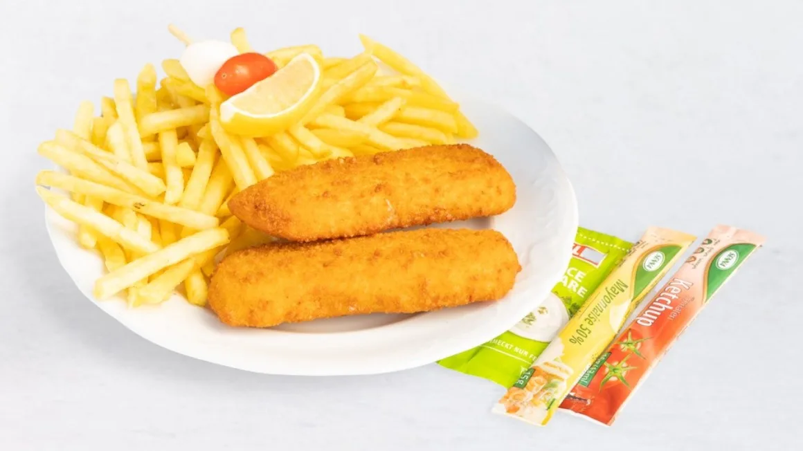 Fish and chips s prilogo