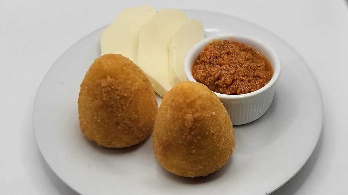 Arancini di Riso Classico con Maionese fatta in casa (2 ks) 200gr