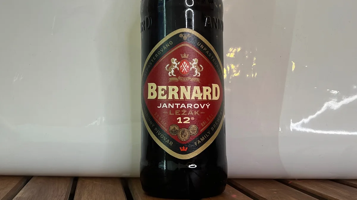 Bernard Jantarová 5° polotmavé 500 ml