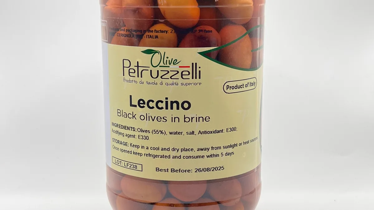 Olive Leccino in salamonia 560gr