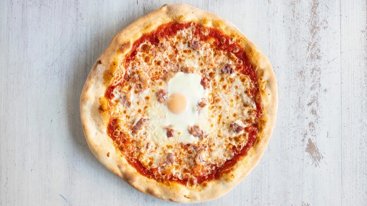 Pizza Carbonara