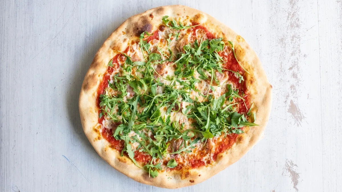 Pizza Pancetta e rucola