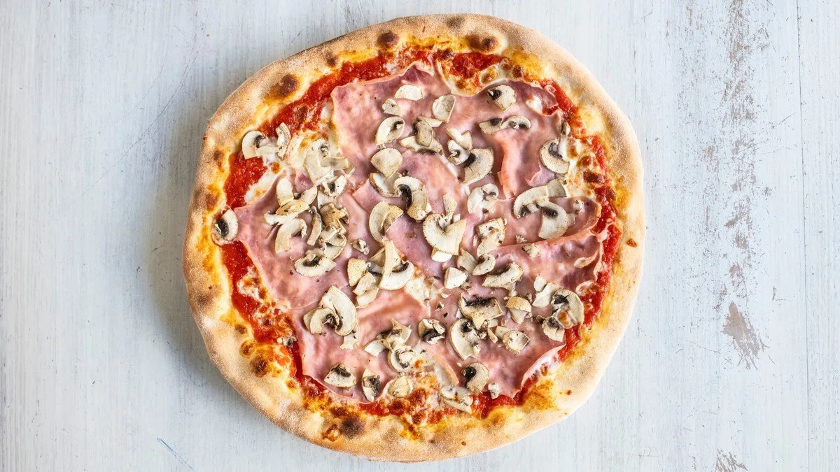 Pizza Prosciutto cotto e funghi
