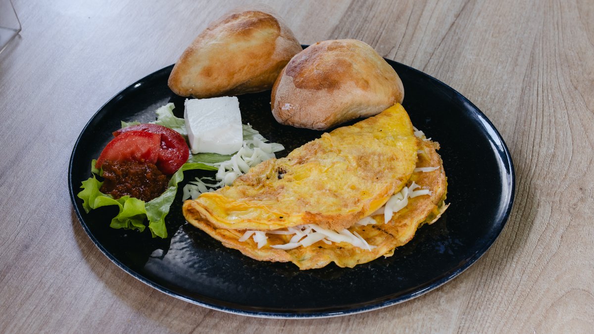 Omlet kačkavalj
