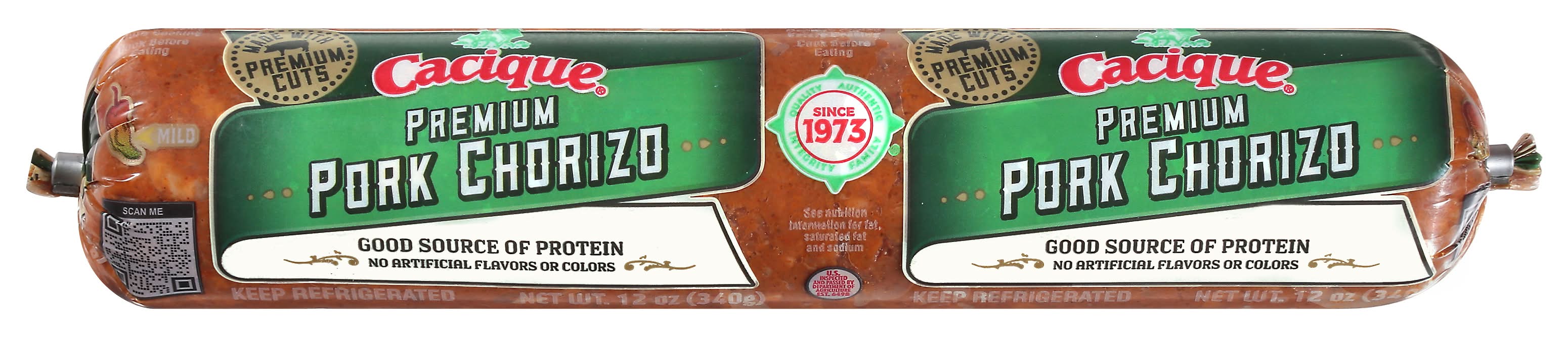 Cacique Premium Pork Chorizo (12 oz)