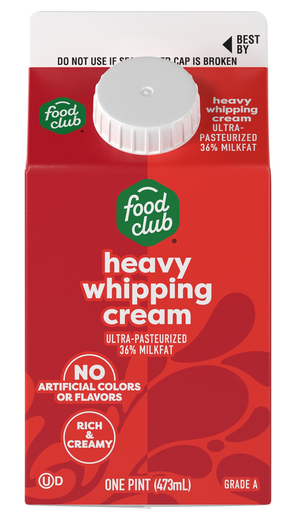 Food Club Heavy Whipping Cream (16 fl oz)