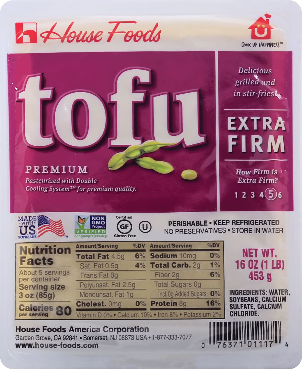 House Foods Extra Firm Premium Tofu (16 oz)