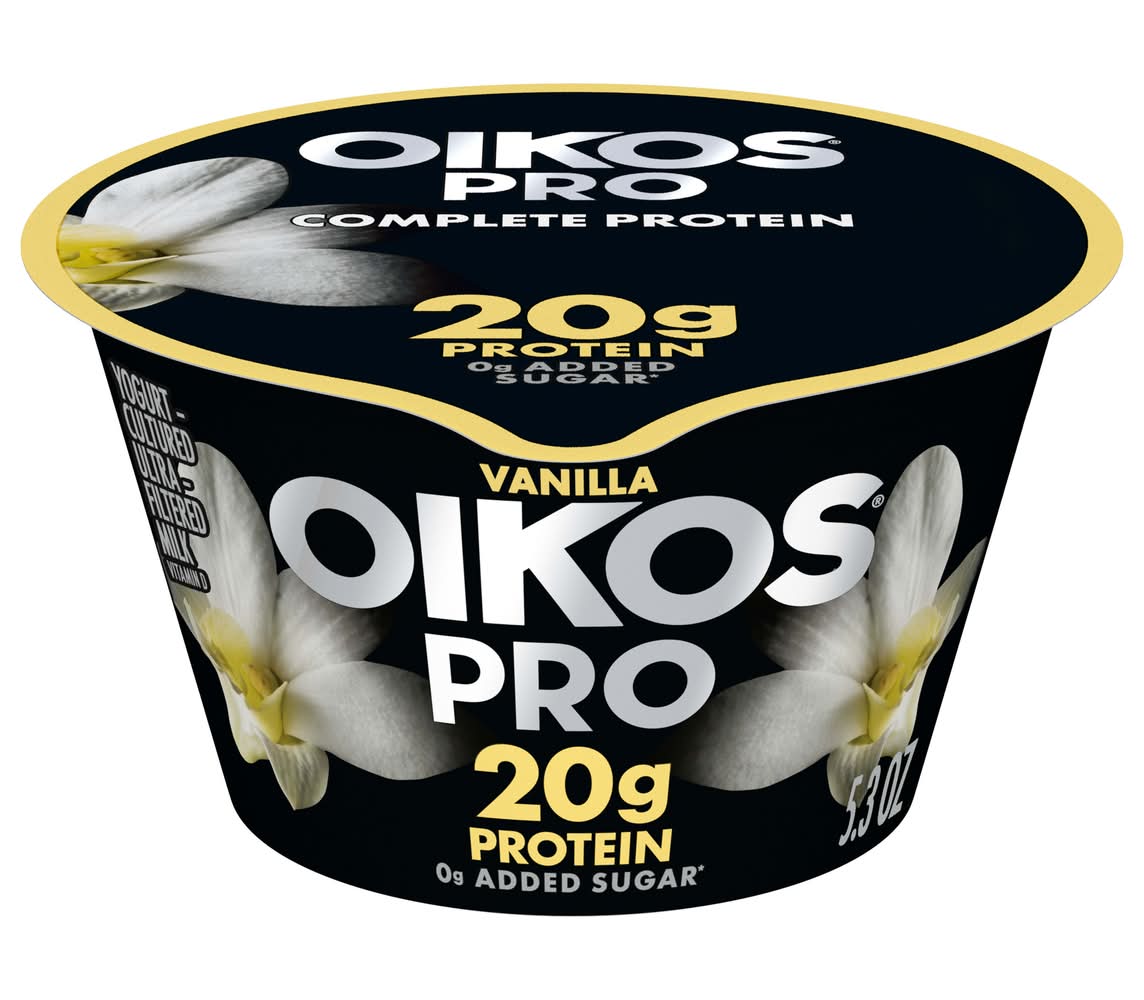 Oikos Pro Cultured Protein Yogurt, Vanilla (5.3 oz)