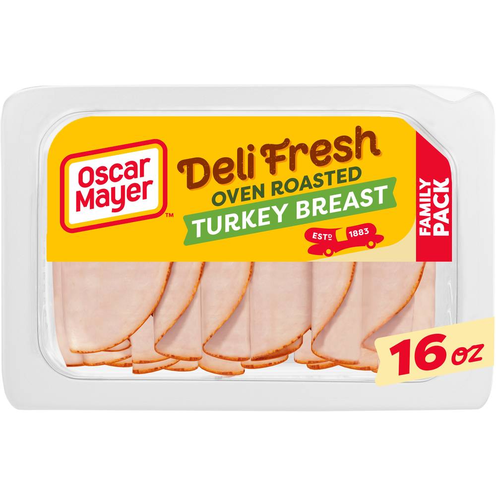 Oscar Mayer Deli Fresh Oven Roasted Turkey Breast (16 oz)