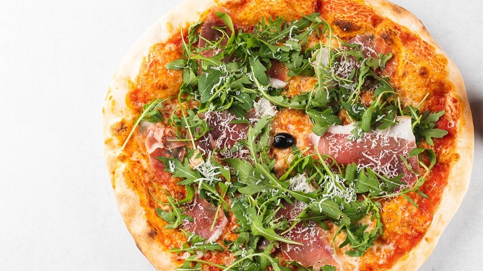 Pizza Pršut i rukola 42cm